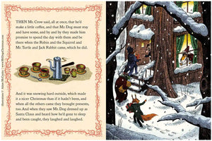 Inside Mr. Dogs Christmas illustrated storybook