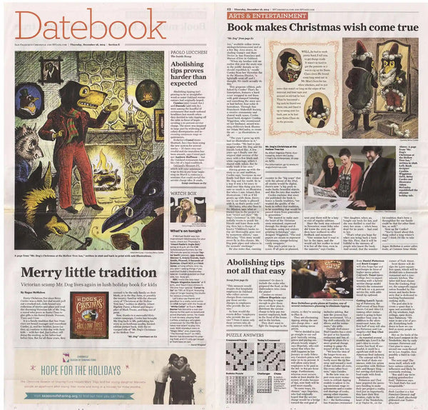 Mr Dog book featured in the San Fransisco Chronicle